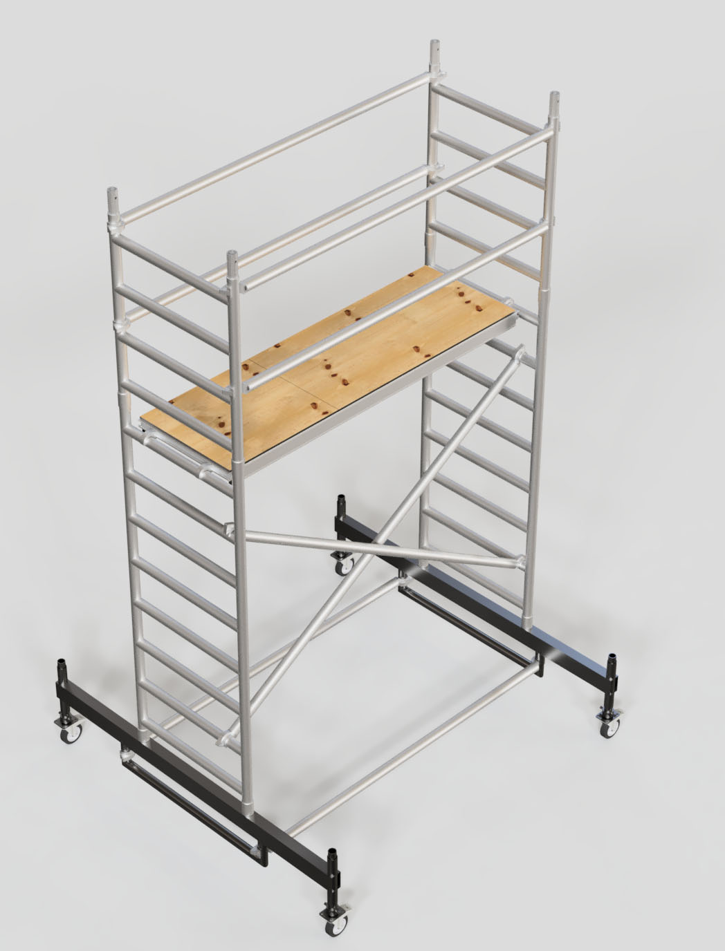 Модулни Алуминиеви скелета AS3004 - 4м. раб.височина