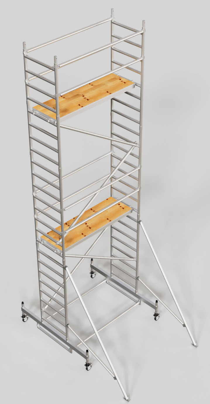 Модулни Алуминиеви скелета AS3007 - 7м. раб.височина