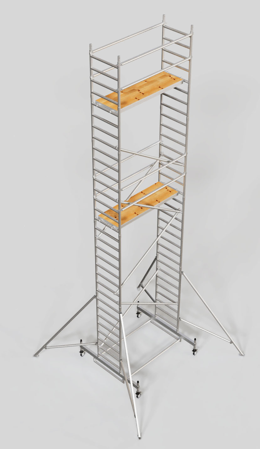 Модулни Алуминиеви скелета AS3009 - 9м. раб.височина