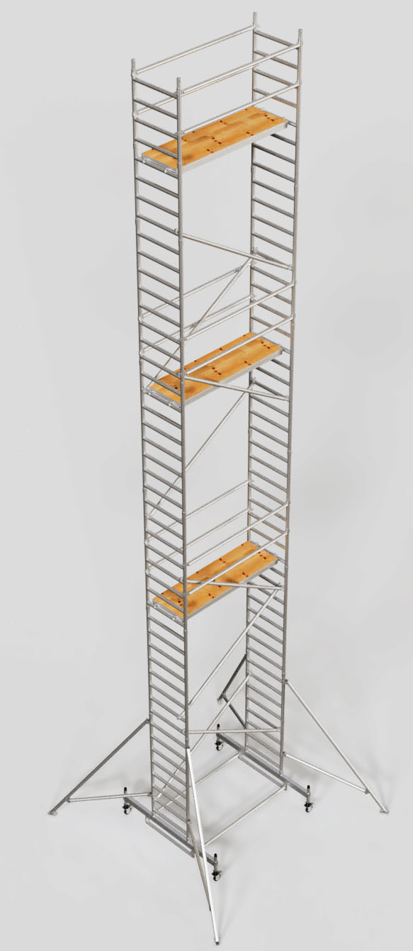 Модулни Алуминиеви скелета AS3013 - 13м. раб.височина