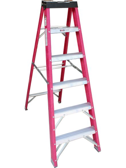 Едностранна стълба от стъклопласт - 5+1